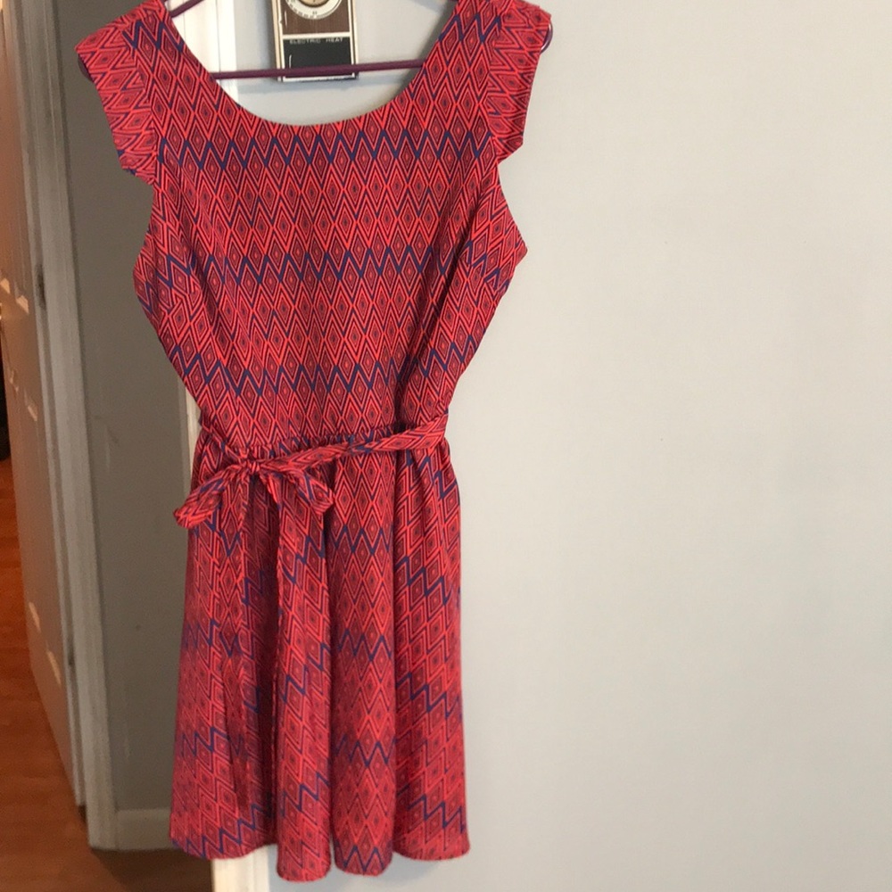 Belted dress